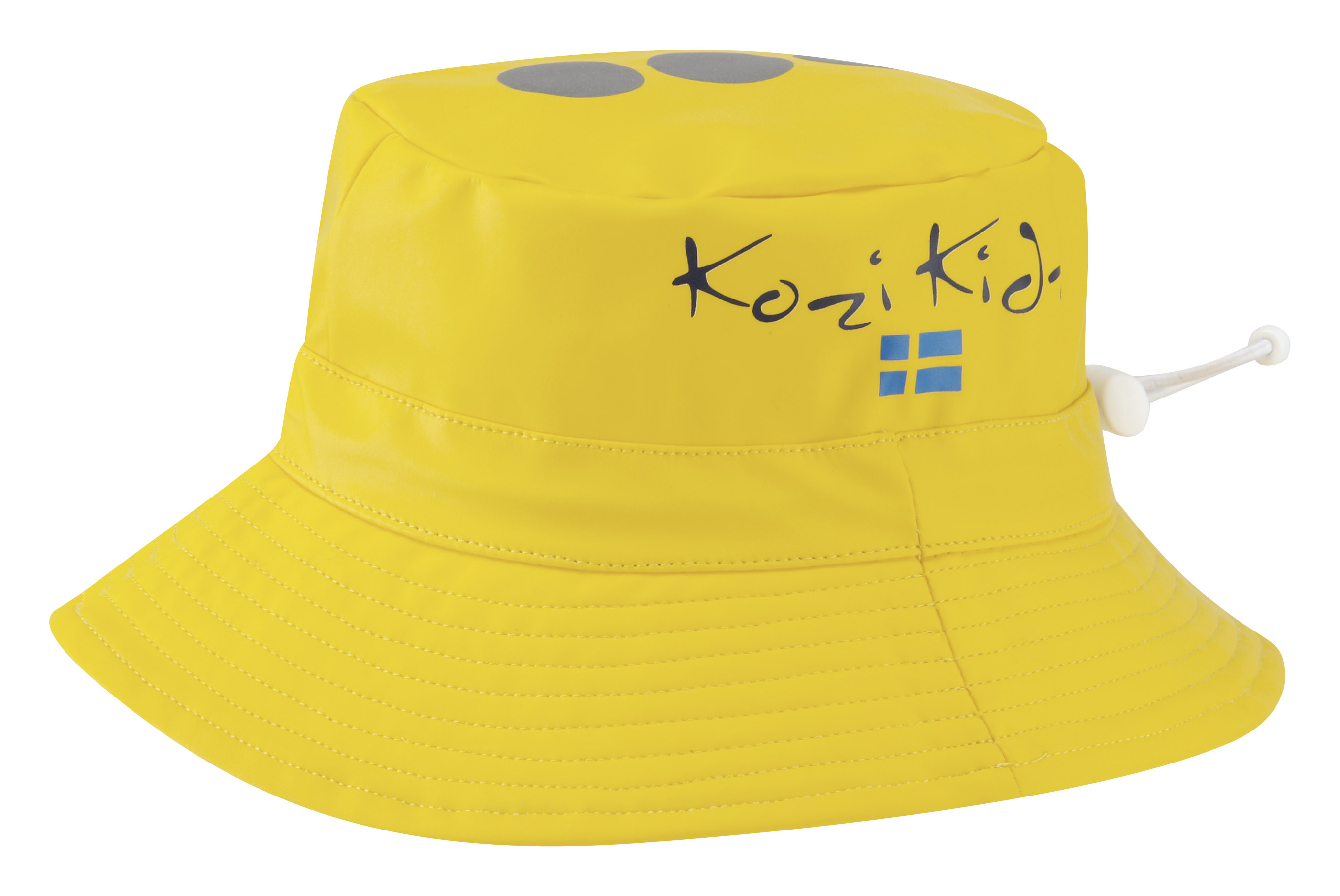 品牌 英国kozi kidz 防水雨帽【亮黄 百分之百防水(5000mm,罩在