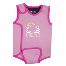 嬰兒用保暖泳衣【粉紅色】