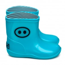 法國BOXBO雨鞋-小豬齁齁(清澈藍)