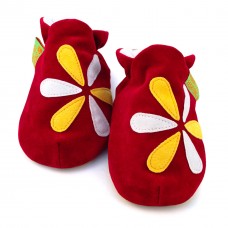 英國手工鞋-紅色花瓣